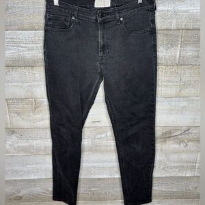 Everlane size 29 black straight leg jeans